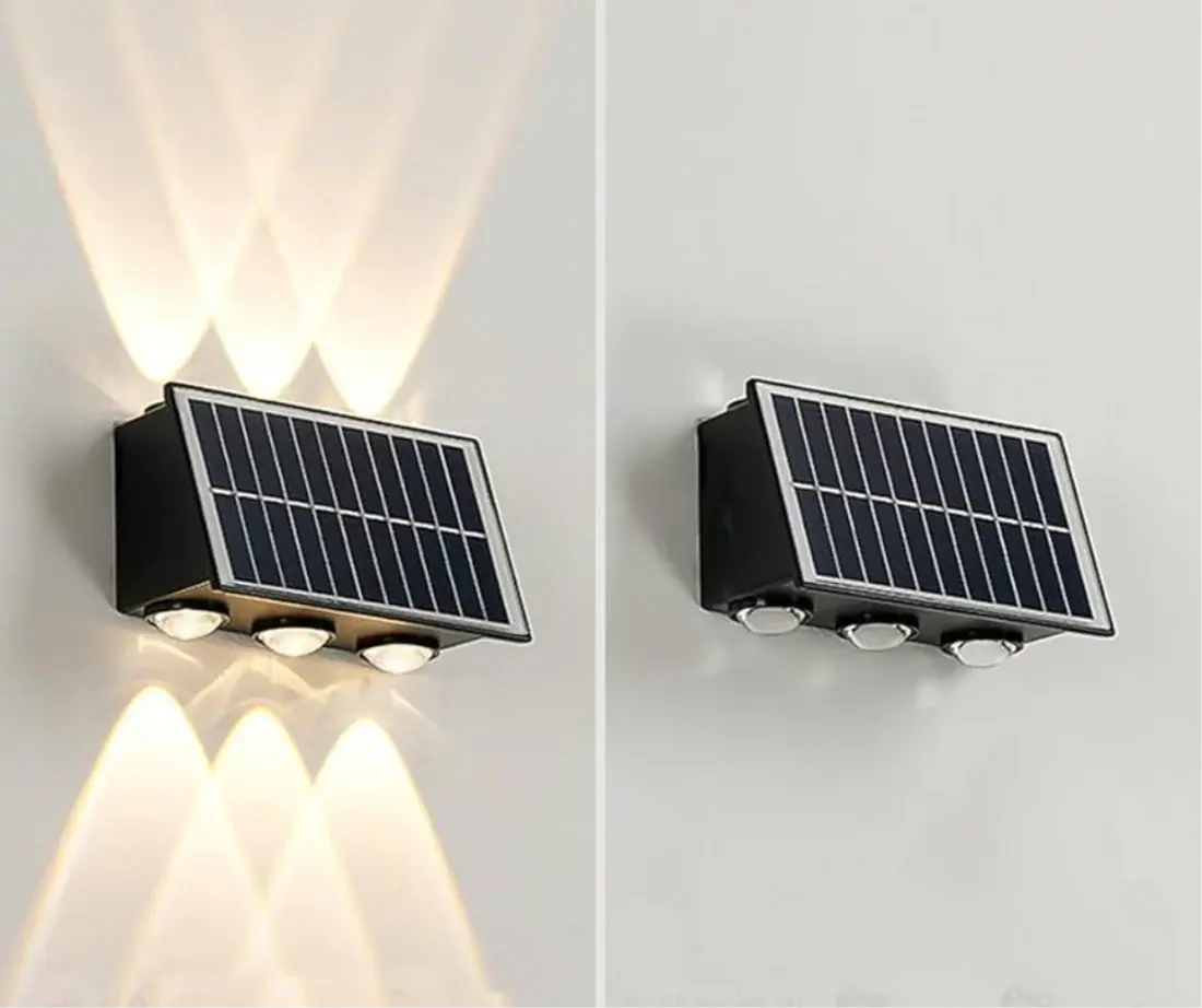 Solar Wall Washer Light | 6 Way