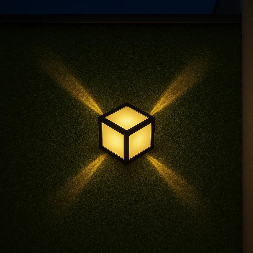 Up and Down Hexagon Wall Washer Lights | F-7021/2+2W